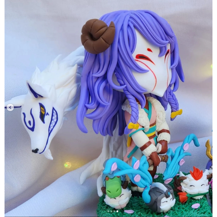 Kindred Spirit Blossom - League Of Legends - Chibi Personalizado