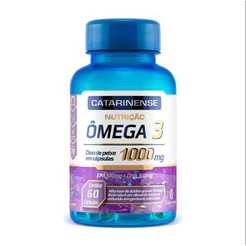 Suplemento Alimentar Omega 3 capsula 1000mg 60 ou 120 capsulas EPA DHG Sem Sabor Nutrição