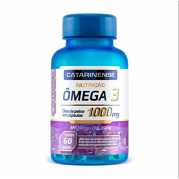 Suplemento Alimentar Omega 3 capsula 1000mg 60 ou 120 capsulas EPA DHG Sem Sabor Nutrição