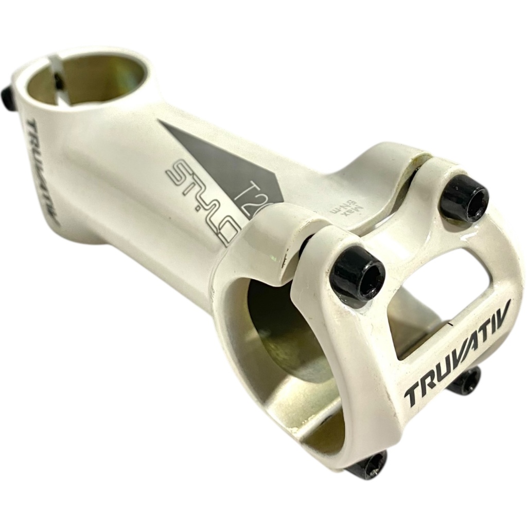 Suporte de guidão Mesa Truvativ T20 Branca 31.8mm X 90mm X 5° Alum