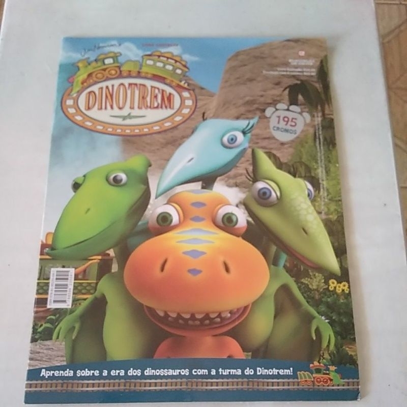Álbum Figurinha - Dinotrem - Completo - Emporium Ano 2011