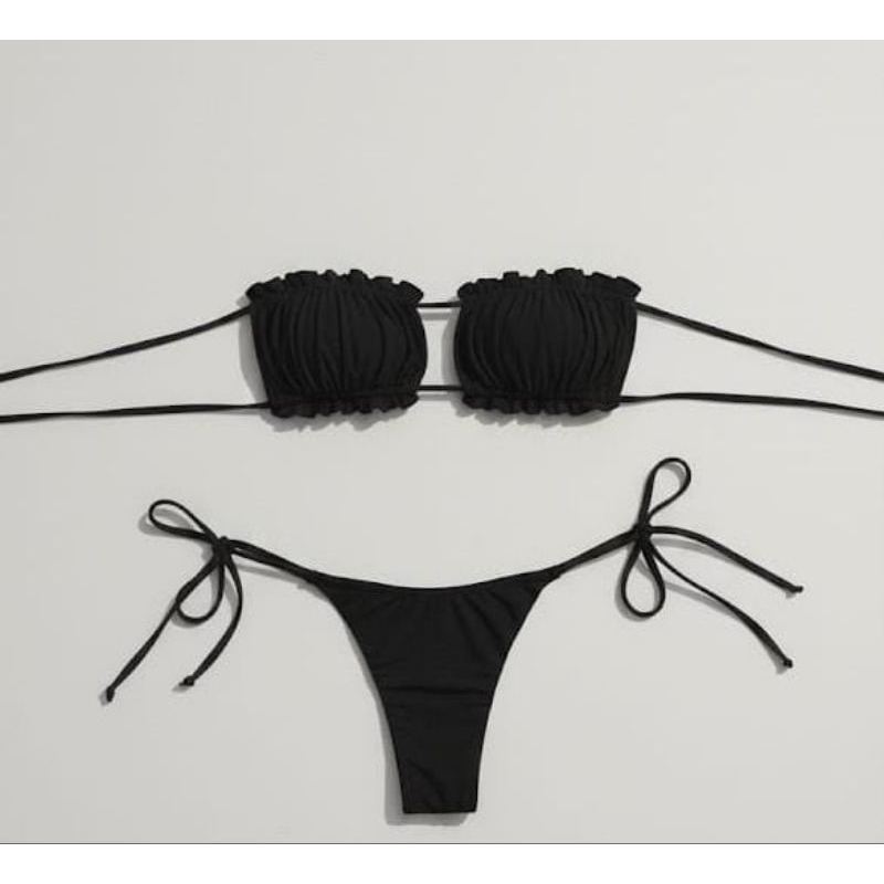 Biquíni Cortininha com Bojo Tomara Caia