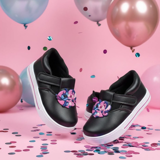 Tênis Infantil Feminino Aloha Stitch Antiderrapante Calce Facil Conforto em Oferta na Shopee