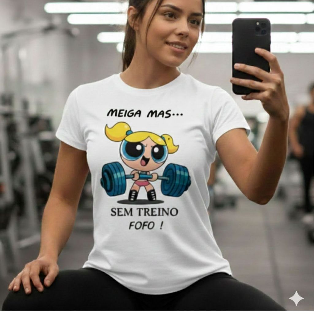 Camiseta Academia Treino Caminhada T-shirt Feminina Gym Fitness Musculação halter Blusinha Algodão