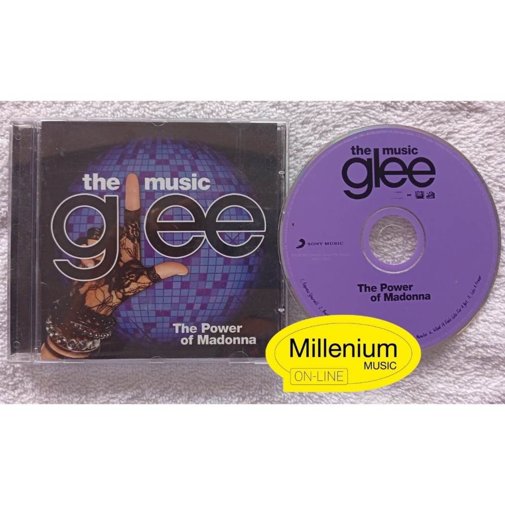 CD EP Glee Em Busca da Fama The Music The Power Of Madonna  2010 Original Gravadora Colecionador Ótimo Estado