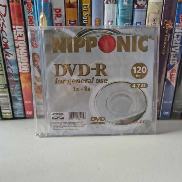 DVD-R - NIPPONIC - 120 MIN - 4.7GB
