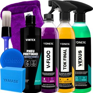 KIT SHAMPOO V-FLOC CERA TOK FINAL VEXUS VONIXX PRETINHO VINTEX em Oferta na Shopee