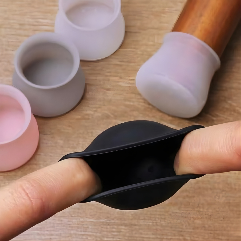 Protetor de Silicone para Pés de Cadeira e Mesa Redondo Pezinho Amortecedor Anti Ruído Risco Piso Borracha Vinílico em Oferta na Shopee