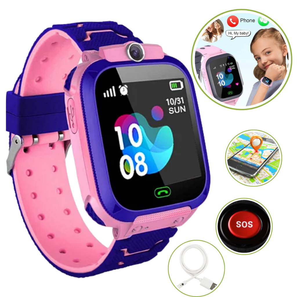Relógio Smartwatch Infantil Kids Gps Ratreio Ligação Filhos