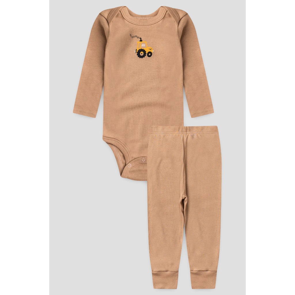 Conjunto Body Longo Terra Trator em Oferta na Shopee