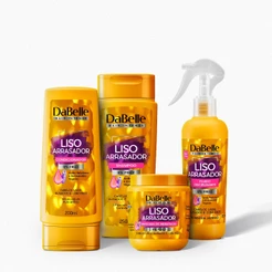 Kit Liso Arrasador Dabelle Hair - 4 Produtos