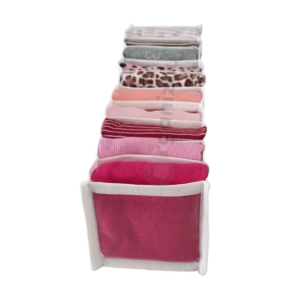 Colmeia Organizadora  "PP - P - M - G " Branco /  Organizador de Guarda Roupas