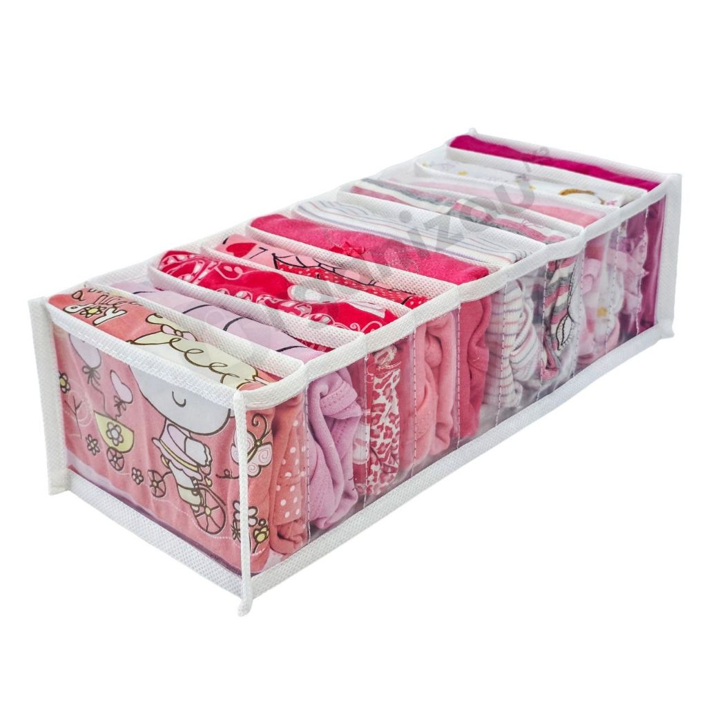 Colmeia Organizadora  "PP - P - M - G " Branco /  Organizador de Guarda Roupas em Oferta na Shopee