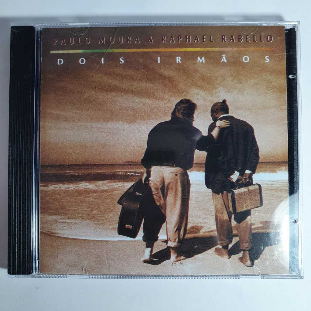 CD Dois Irmãos – Paulo Moura & Raphael Rabello – Choro/ MPB / Instrumental – Original – Colecionador