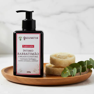 Sabonete Íntimo Natural Barbatimão e Melaleuca – Limpeza Suave, Proteção e Frescor Diário em Oferta na Shopee