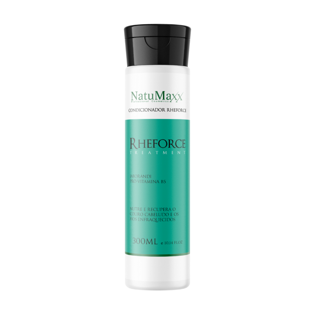 Condicionnador de Tratamento Antiqueda, Caspa e Crescimento Rheforce Natumaxx 300ml - Com Jaborandi e Pró-Vitamina B5