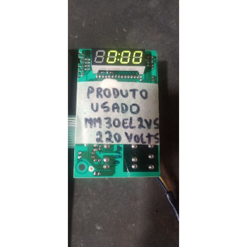 Placa Eletrônica Microondas Midea MM-30EL2VS 220 VOLTS (LER DESCRIÇÃO)