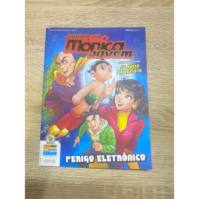 Gibi/Mangá Turma da Mônica Jovem Edição Especial 10 Anos de Revista