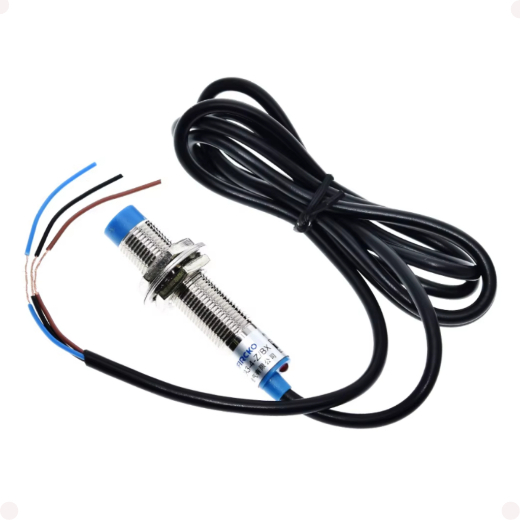Sensor de Proximidade Indutivo NPN LJ12A3-4-Z/BX 4mm 6-36V para Arduino