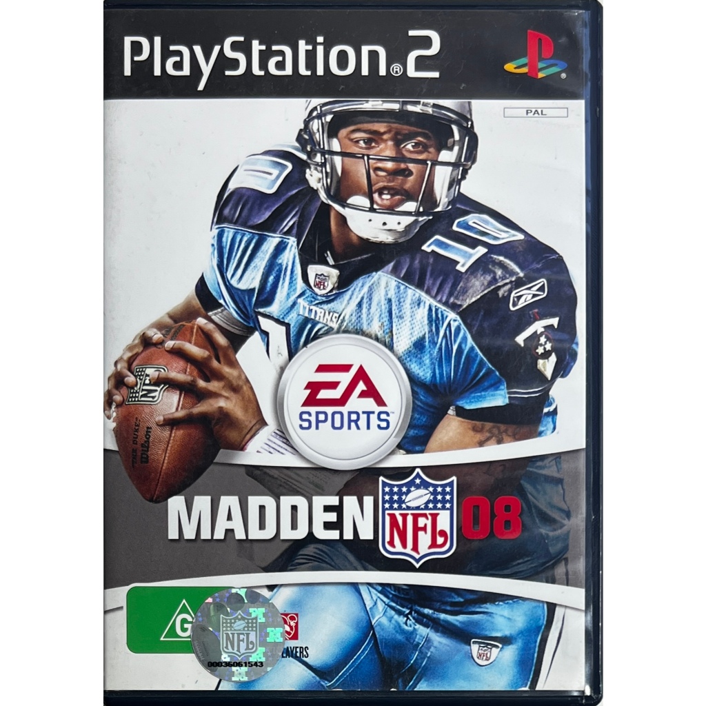 Madden NFL 08 - PS2 - Original - Mídia Física - Europeu