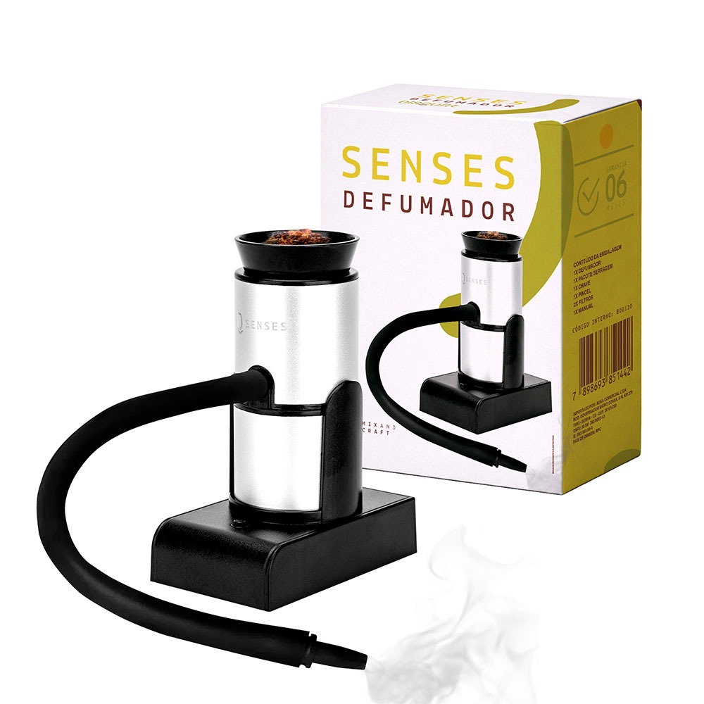 Defumador Portátil De Alimentos e Drinks Biscuitt Senses em Oferta na Shopee