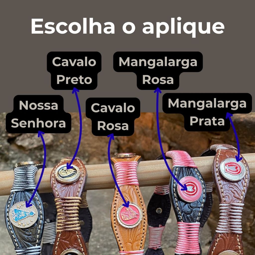 Cinto Country Infantil Laranja Broche Cavalinho Rosa com Fivela Personalizada