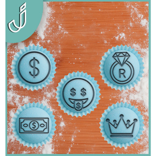 Carimbos Tema Riquinho Rico Cifrão Dinheiro para Brigadeiros / Docinhos Marcador em Oferta na Shopee