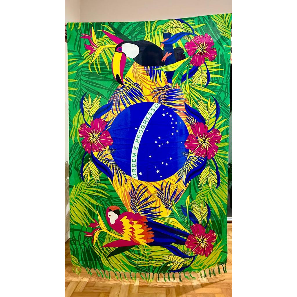 Imagem Canga de Praia Pareô com Filtro dos Sonhos /Sol /Coqueiro /Signo  /Lua / Estados - Varias Estampas