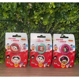 KIT APONTADOR COM BORRACHA TURMA DA MÔNICA LYKE em Oferta na Shopee