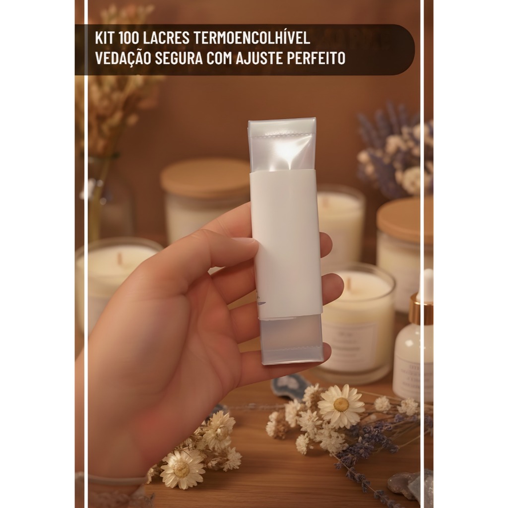 Lacre Termoencolhível P/ Potes 74mm em Oferta na Shopee