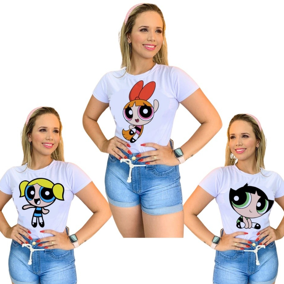 Kit 3 Camisetas Super Poderosas Muito Macia Confortavel T shirt para Treinar e Cross fit