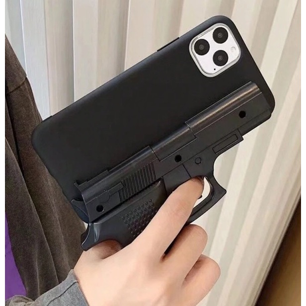 Capinha Case iPhone Samsung Xiaomi Redmi Arma Brinquedo Pistola Glock