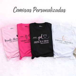 Camisa personalizada para profissão! em Oferta na Shopee