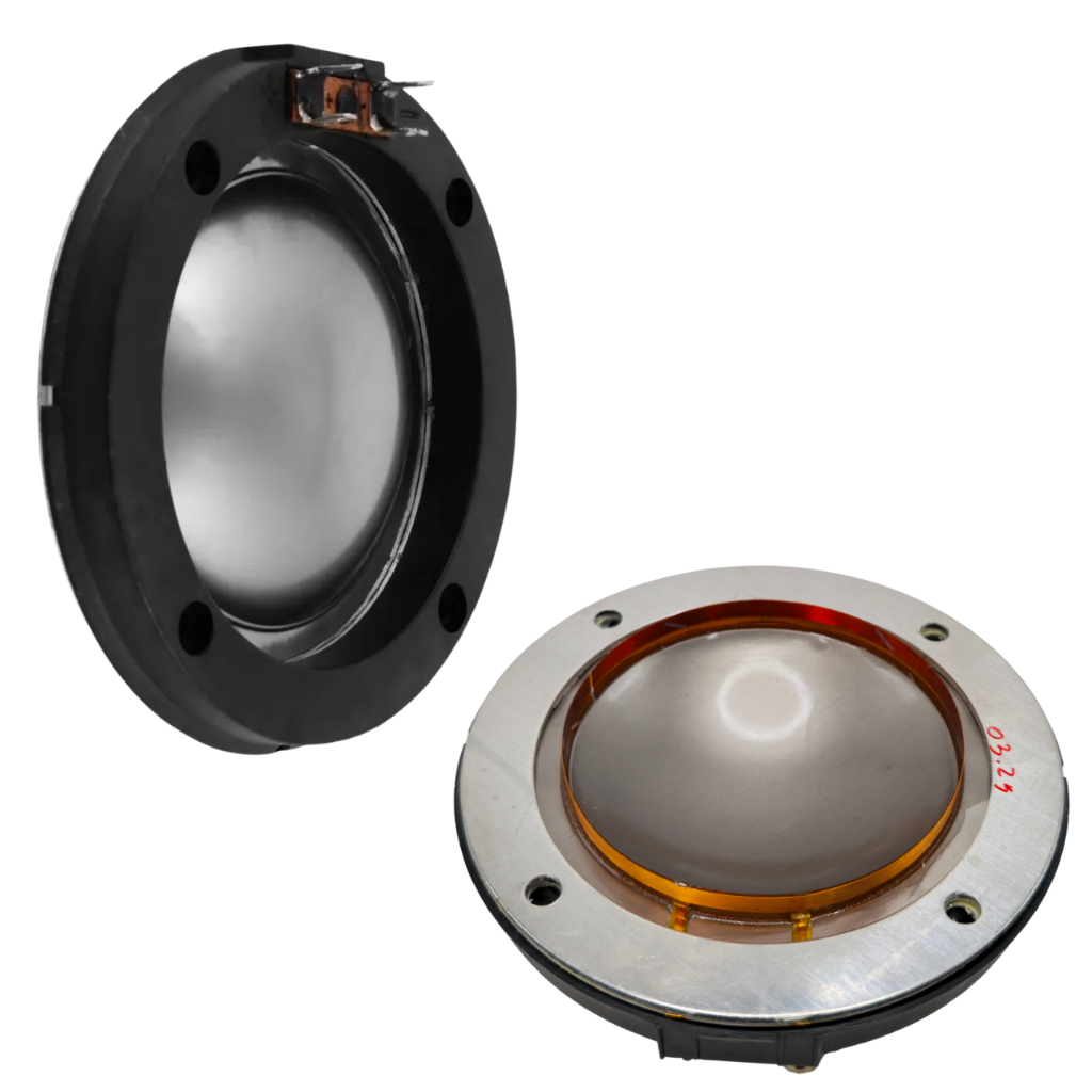 Kit 2 Reparo Titanium Para Driver D300 Ti D305 Ti 8 Ohms Musicall Para Som Automotivo Som Profissional Som Residencial