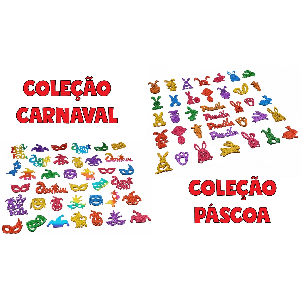 100 Adesivos Pet Coleção Carnaval  100 Adesivos Pet Coleção Páscoa Pet Shop Banho e Tosa