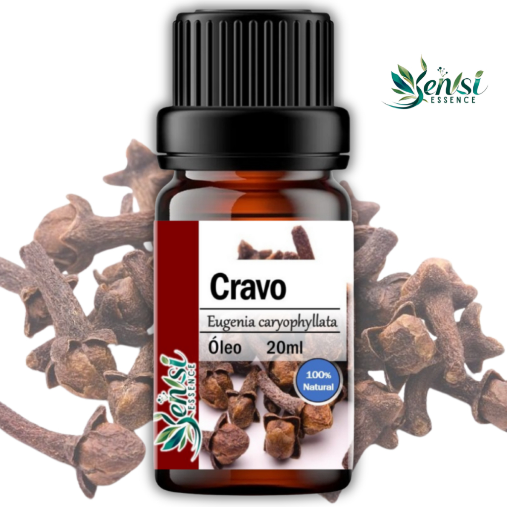 Óleo Vegetal de Cravo 20ml 100% Puro