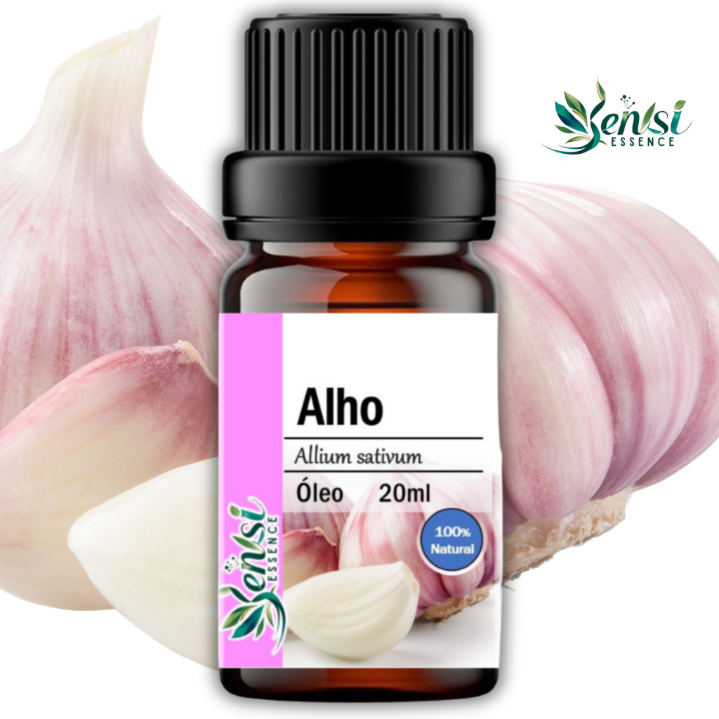 Óleo Vegetal de Alho 20ml 100% Puro em Oferta na Shopee