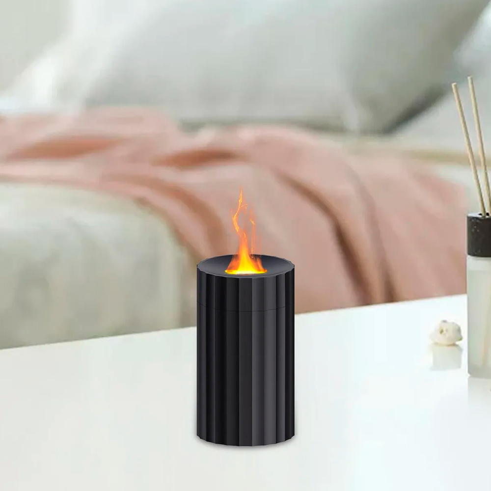 Difusor Aromatizador Chamas Umidificador Ar Oleos Essenciais