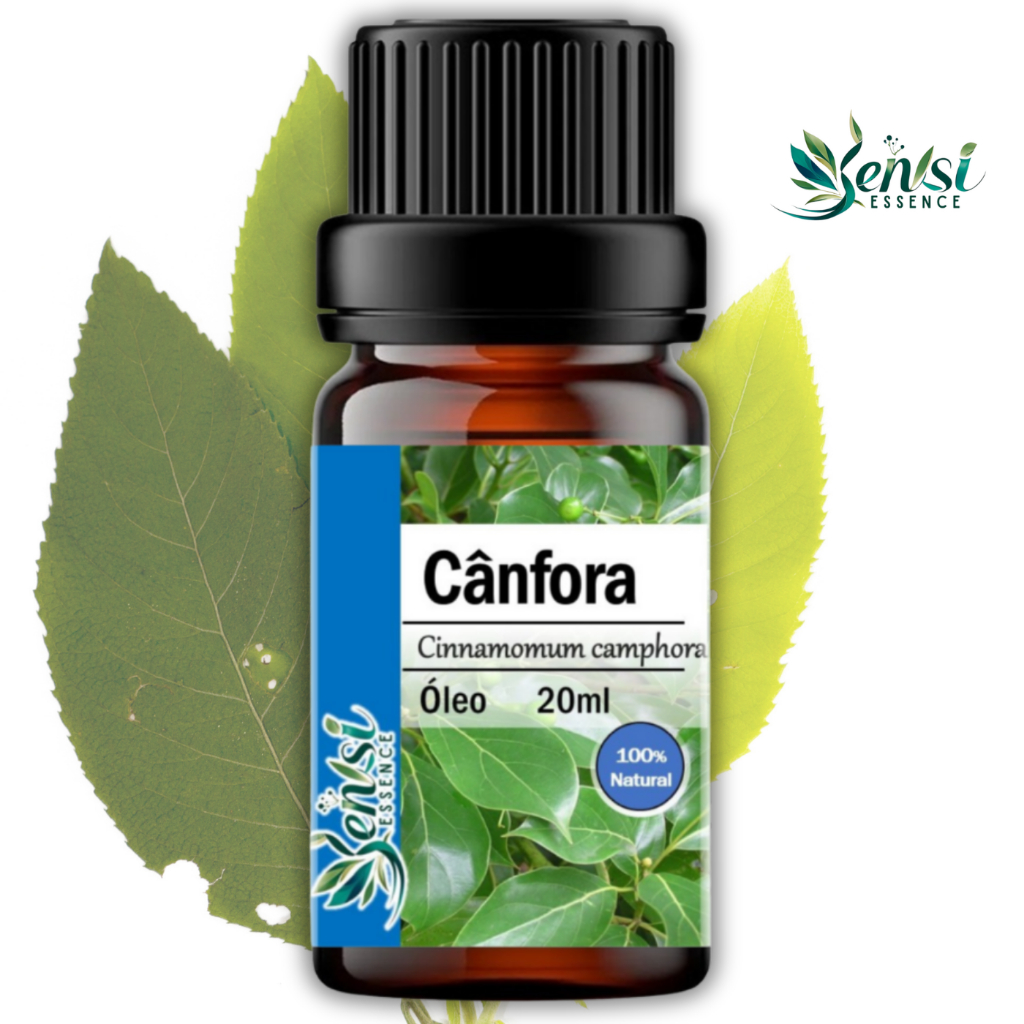 Óleo Vegetal de Cânfora 20ml 100% Puro em Oferta na Shopee