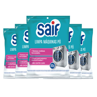 Limpa Máquina de Lavar Roupa Saif 80g em Oferta na Shopee