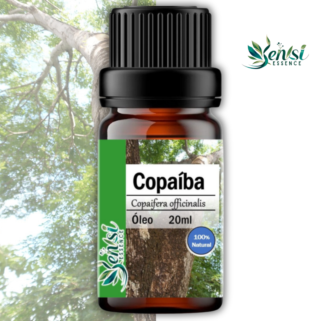 Óleo Vegetal de Copaíba 20ml 100% Puro