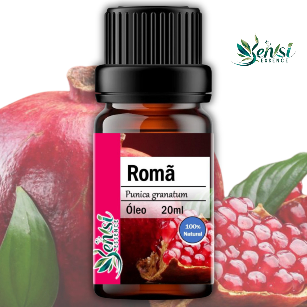 Óleo Vegetal de Romã 20ml 100% Puro