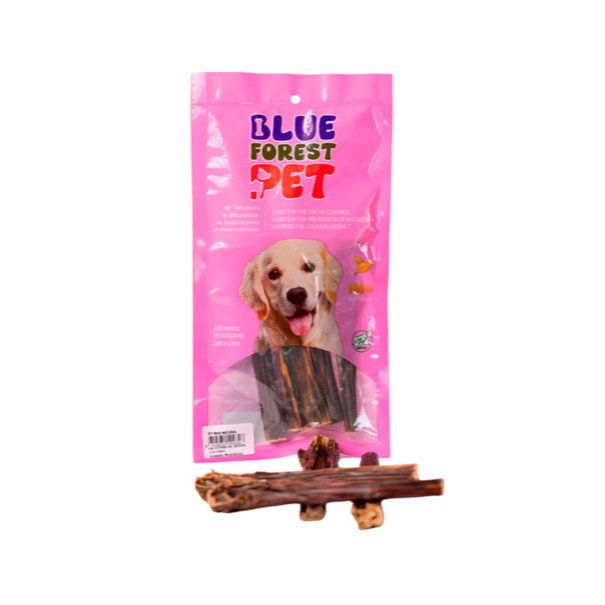 Mordedor Desidratado Pet Petisco Bifinho Natural - Blue Forest Pet 100g