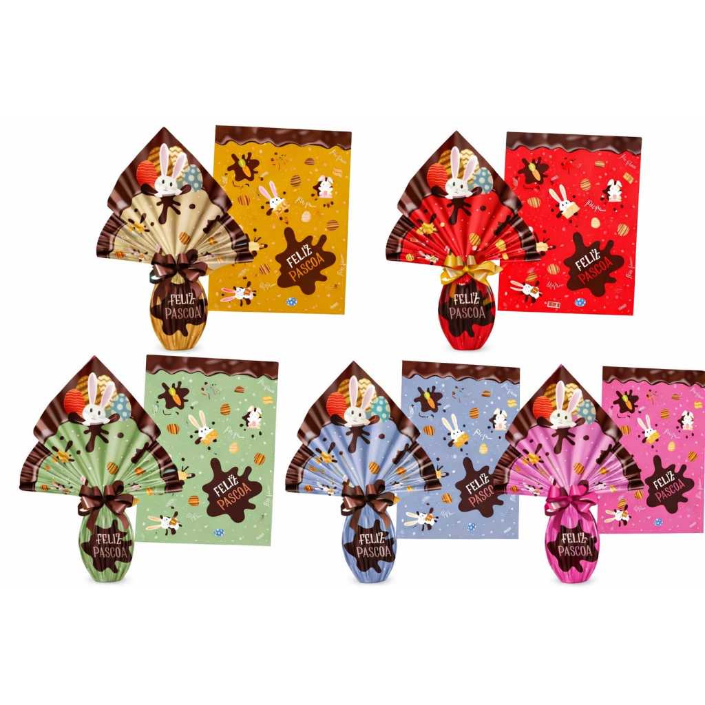 🔥 _DECORE SEUS OVOS DE PÁSCOA COM CHARME! 🐣🎨_  
_25 Sacos para Ovos de Páscoa Decorados_  
✅ Diversidade: disponíveis em vários tamanhos, cores e estampas.  
✅ Perfeitos para presentear: tornam a embalagem ainda mais especial!  
✅ Qualidade garantida: ide