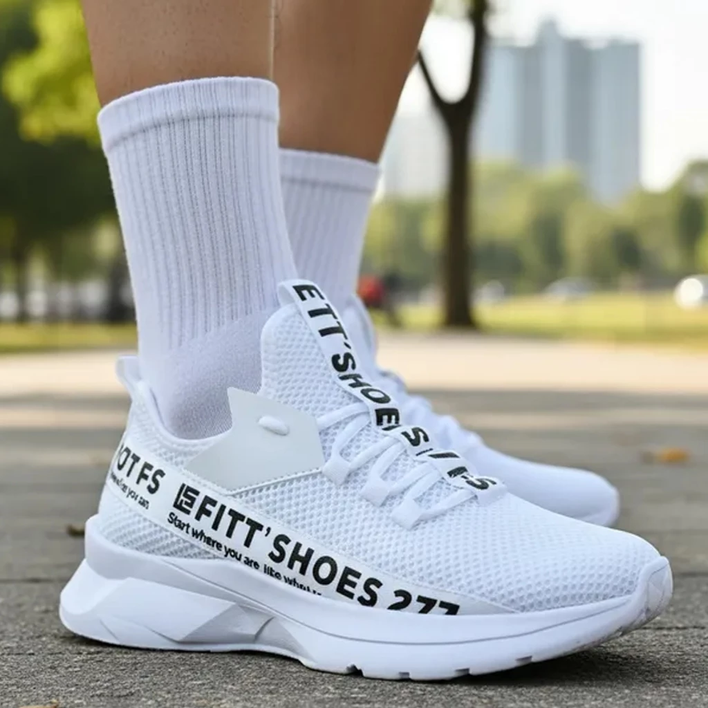 Tênis Esportivo Confortável Academia Corrida Academia fittshoes — imagem 1