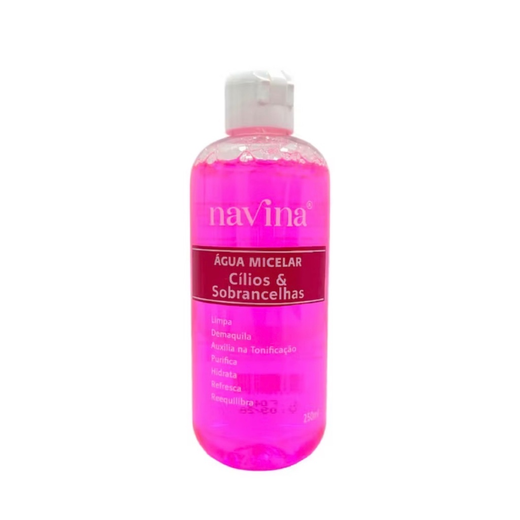 ￼Água Micelar Cílios e Sobrancelhas - Navina 250ml