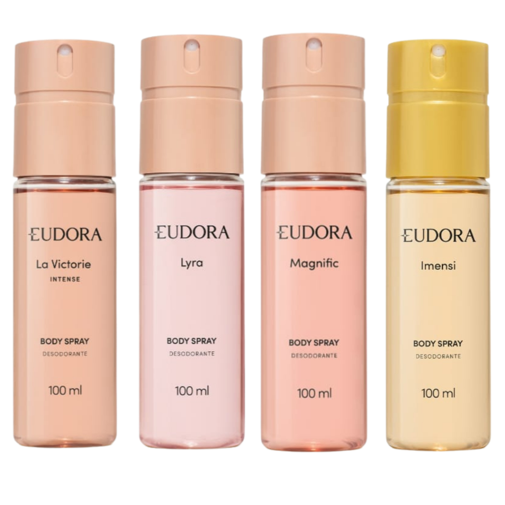 Bory Splash Eudora Imensi Diva La victorie Magnific Lyra e Outros 100ml