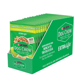 Ração úmida Dog Chow Sabores Variados para Cães 15x100 g