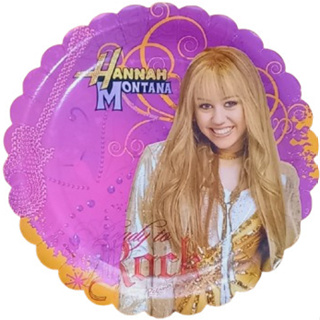 8 - 32 Prato Festa Tema HANNAH MONTANA - Papel 18Cm em Oferta na Shopee