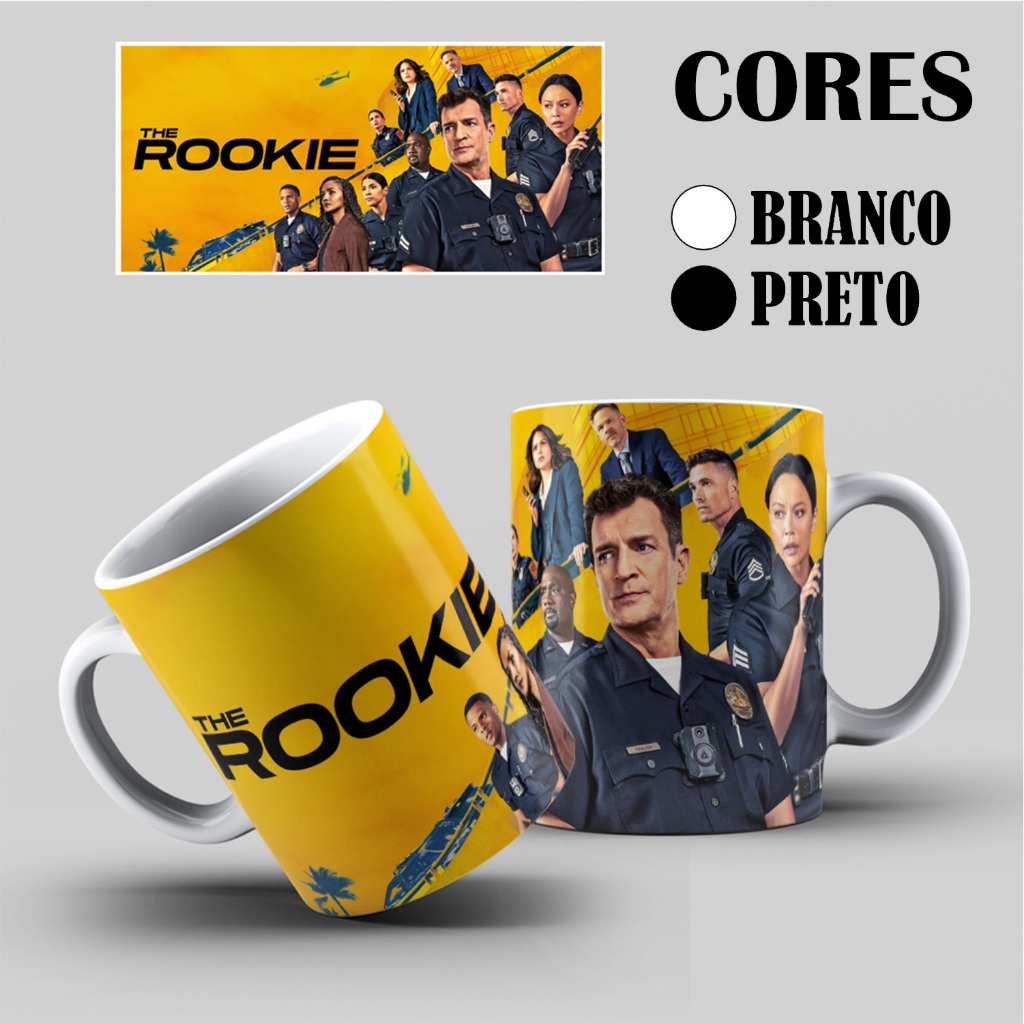 Caneca The Rookie (Série): Vários Modelos - Casa e Louça em Oferta na Shopee